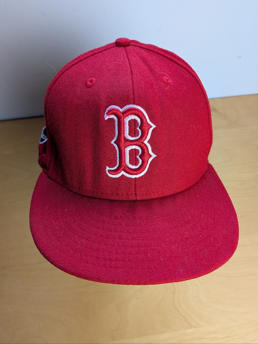 NEW ERA Boston Red Sox Cap Red Color Size 7 3/8